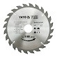   YATO YT-6060 wolframkarbidos körfűrészlap fához 184x30x3.2x2.2 24T